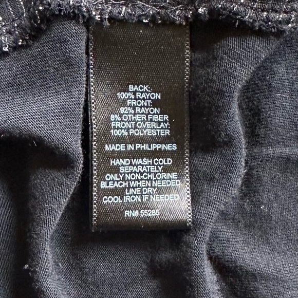 Express Black Wrap Tank Top - Picture 10 of 13